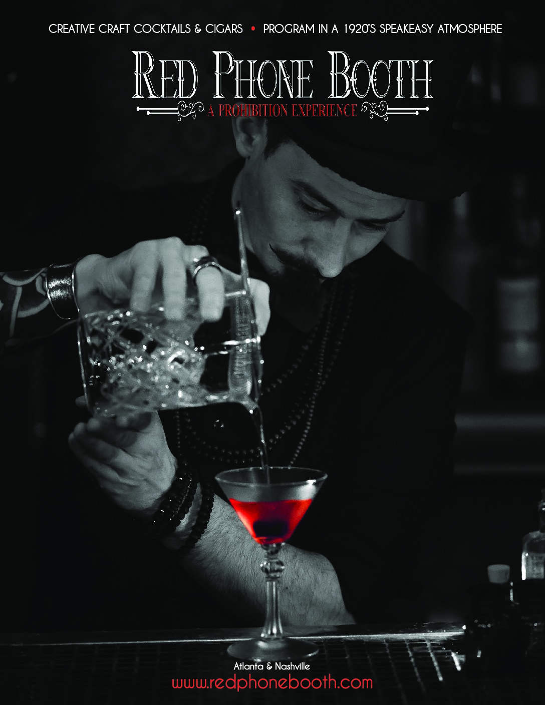 The Red Phone Booth: a Suave, Smart Speakeasy